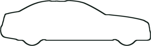 Contorno del coche